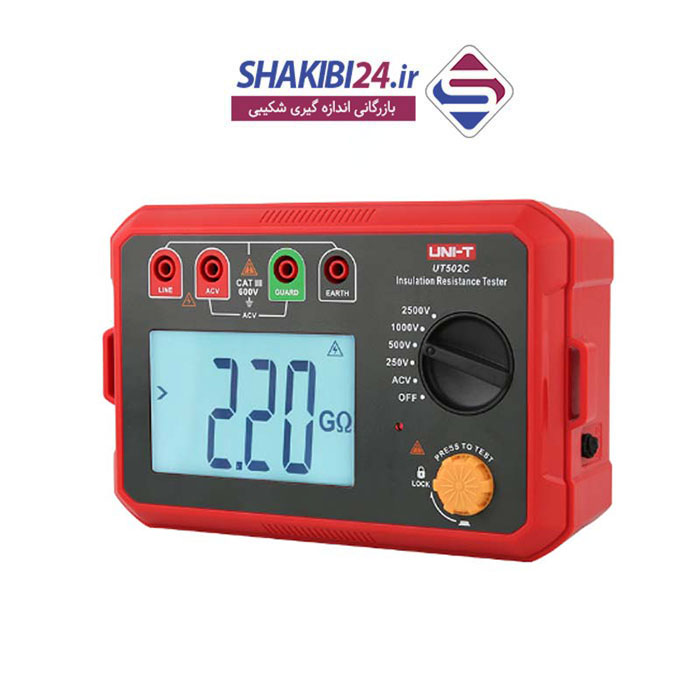 تستر عایق UNI-T UT502C با برند اصلی یونیتی 