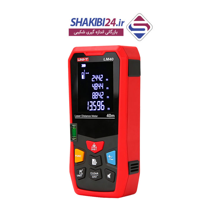 متر لیزری UNI-T LM40 با برند اصلی یونیتی