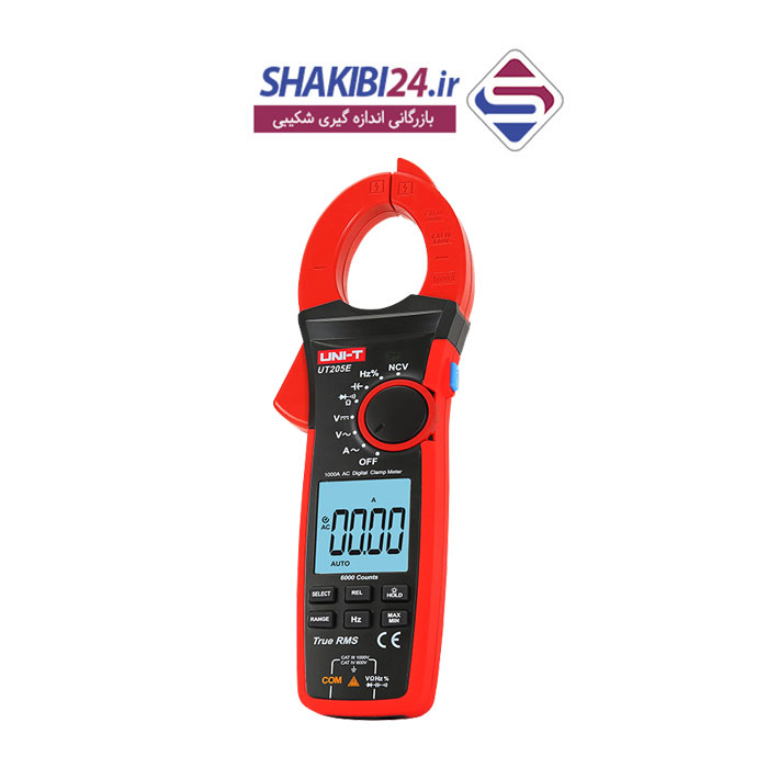 کلمپ آمپرمتر UNI-T UT205E با برند اصلی یونیتی