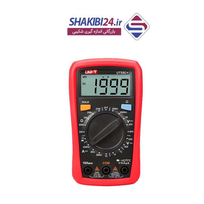 مولتی متر +UNI-T UT33C با برند اصلی یونیتی 