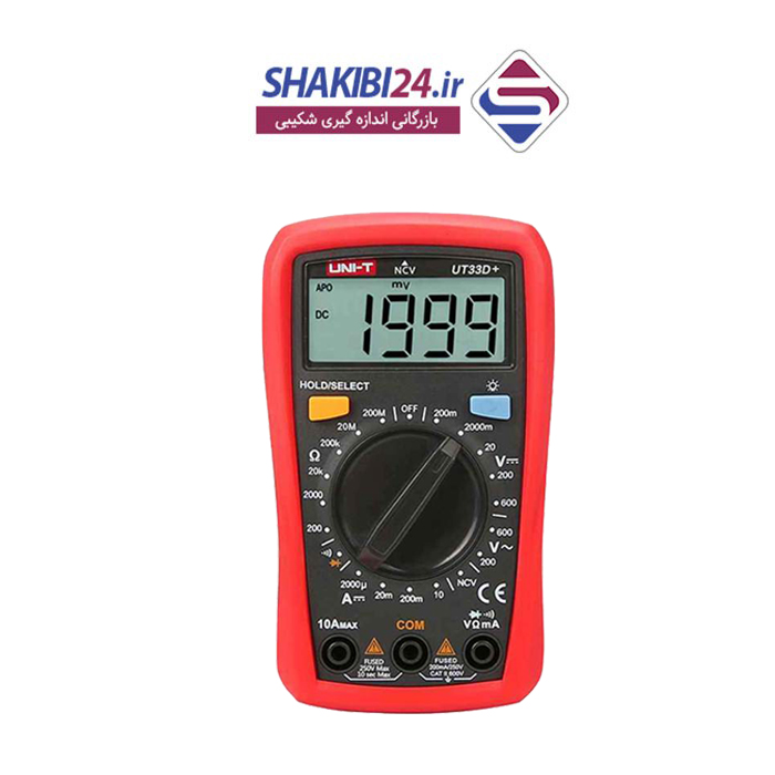 مولتی متر +UNI-T UT33D با برند اصلی یونیتی
