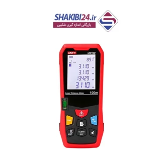 متر لیزری UNI-T LM100 با برند اصلی یونیتی 
