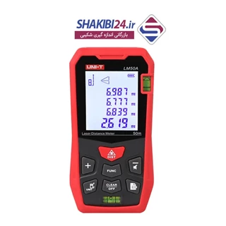 متر لیزری UNI-T LM50A با برند اصلی یونیتی